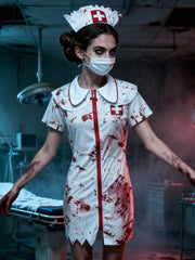 Bloodstained Doctor and Nurse Costumes | nurse set