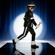 Kids Black Sequin Stage Costume Set