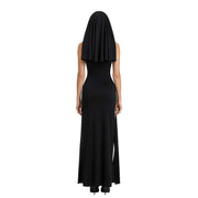 Gothic Nun Costume Dress Set