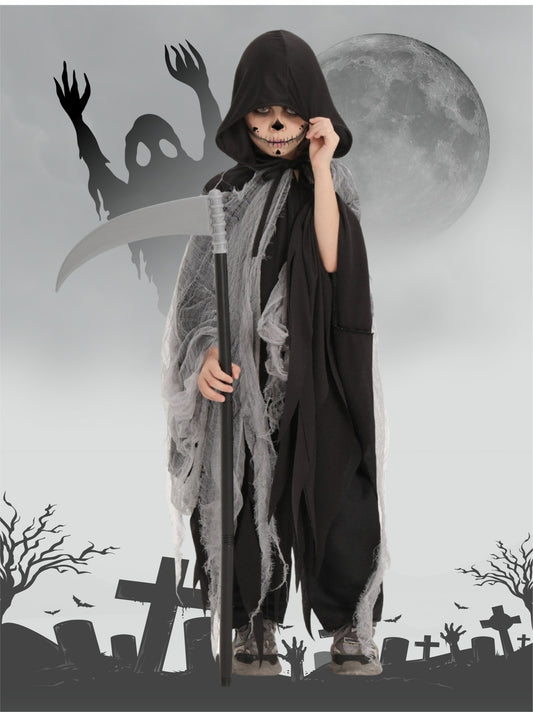 Kids Gray Ghost Costume Set | Gray
