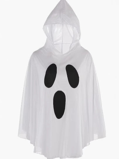 Ghost Hooded Cape Costume | Adult Ghost