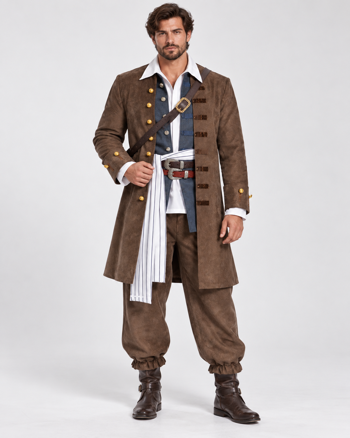 Pirate Captain Costume Set