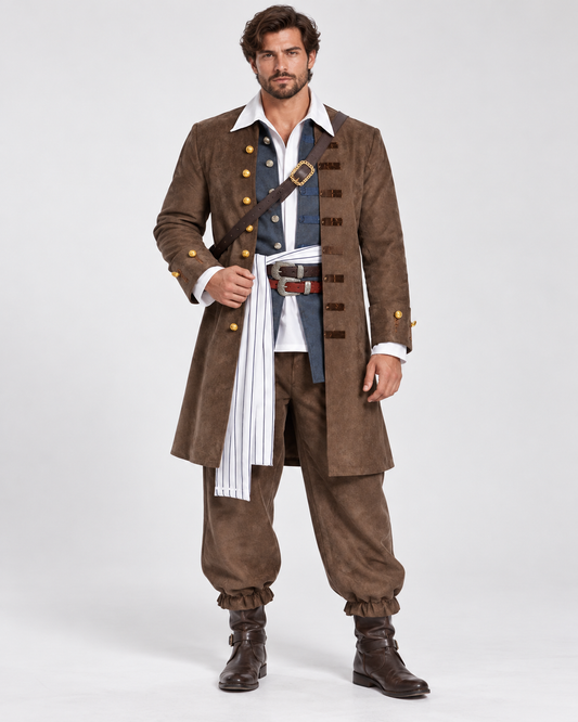 Pirate Captain Costume Set