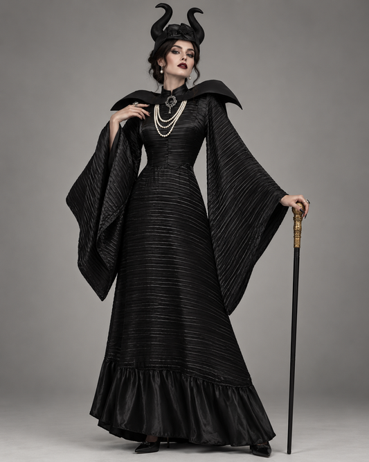 Horned Dark Queen Costume