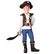 Kids Pirate Captain Costume Set