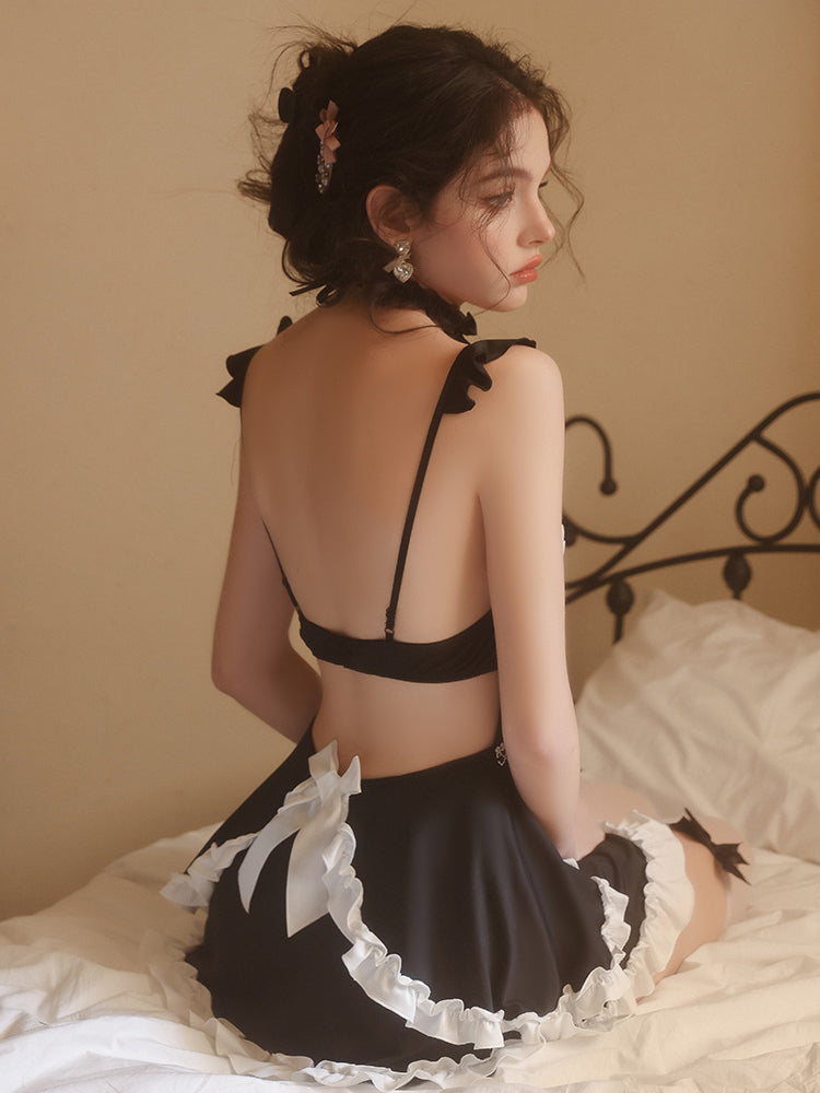 Maid Lace Bow Sleepdress Costume