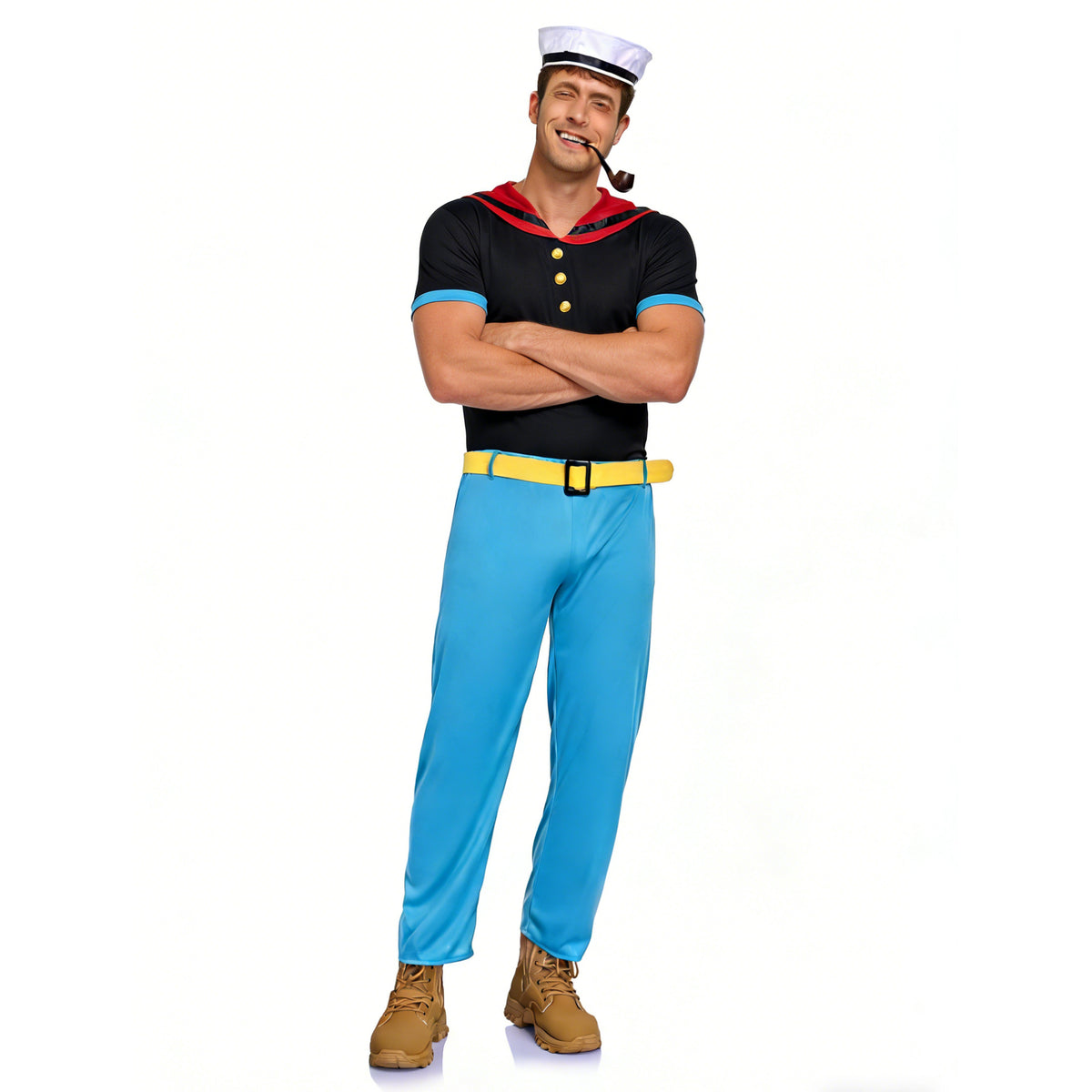 Popeye-Inspired Sailor and Dress Costumes | Men's Sailor Set