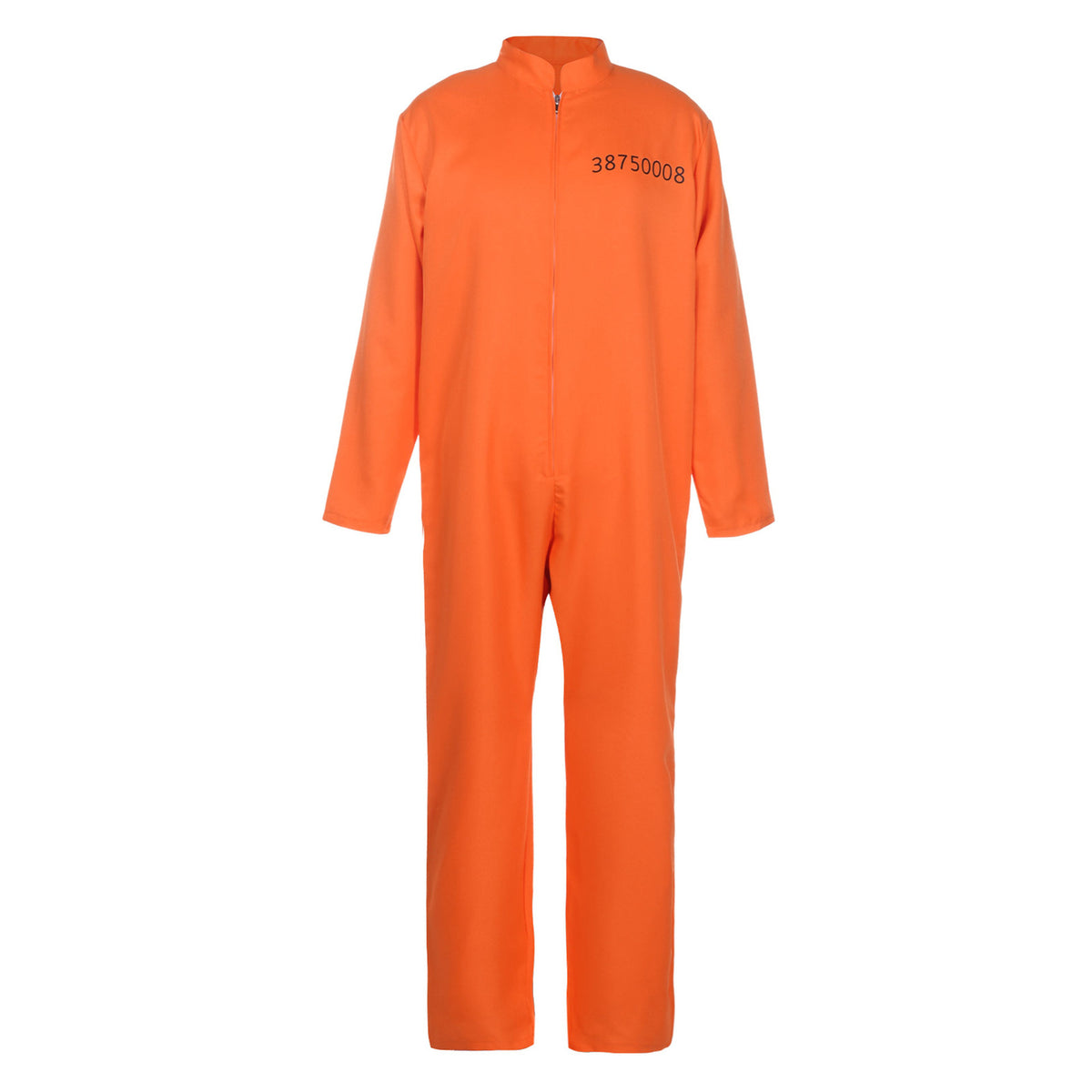 Orange Prisoner Costume | Number Print