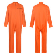 Orange Prisoner Costume | Number Print