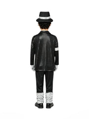 Kids' Sequined Pop Star Costume