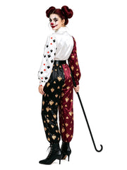 Playing Card Circus Jumpsuit | Women's Costume