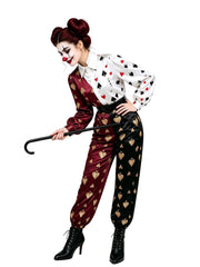 Playing Card Circus Jumpsuit | Women's Costume