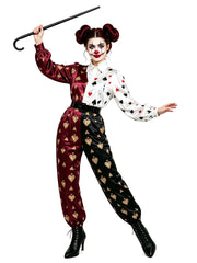 Playing Card Circus Jumpsuit | Women's Costume