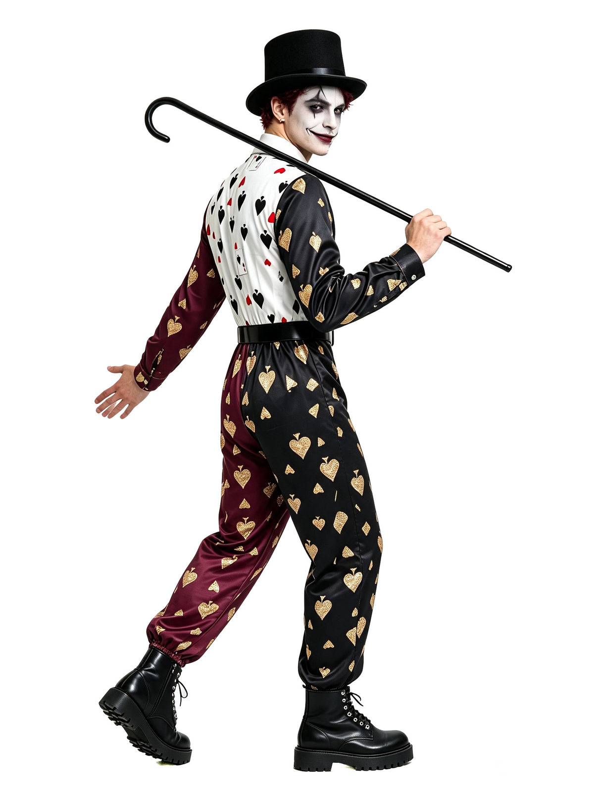 Playing Card Circus Jumpsuit | Men's Costume