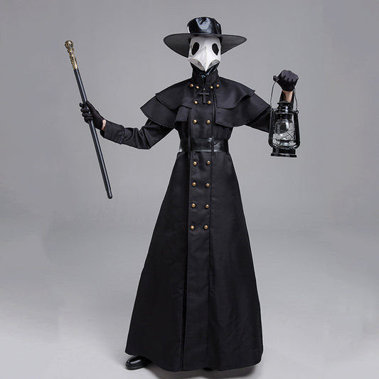 Steampunk Plague Doctor Costume Set