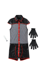 Men's Sheer Doctor Costume Romper