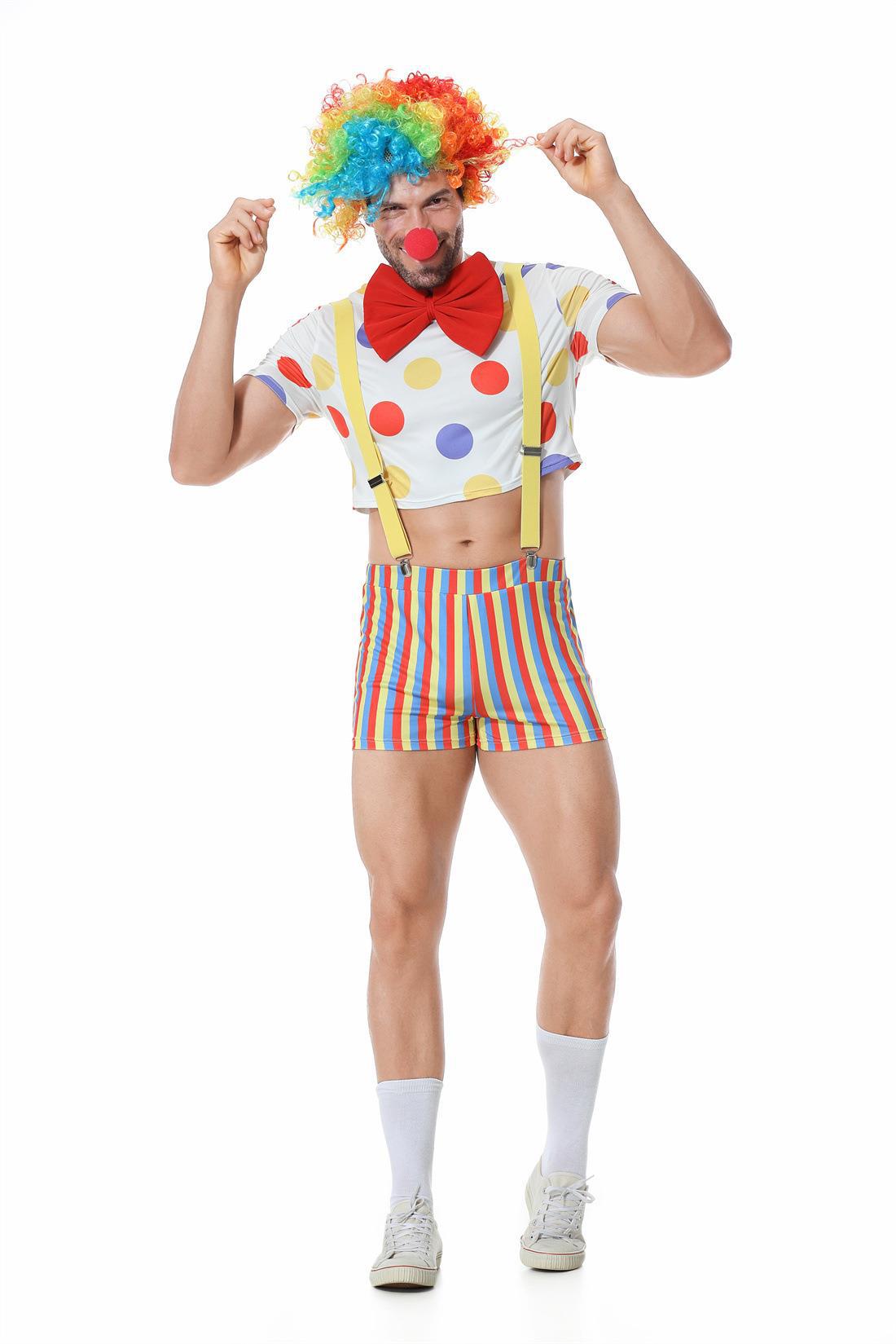 Men's Clown Costume and Accessories | Costume Set