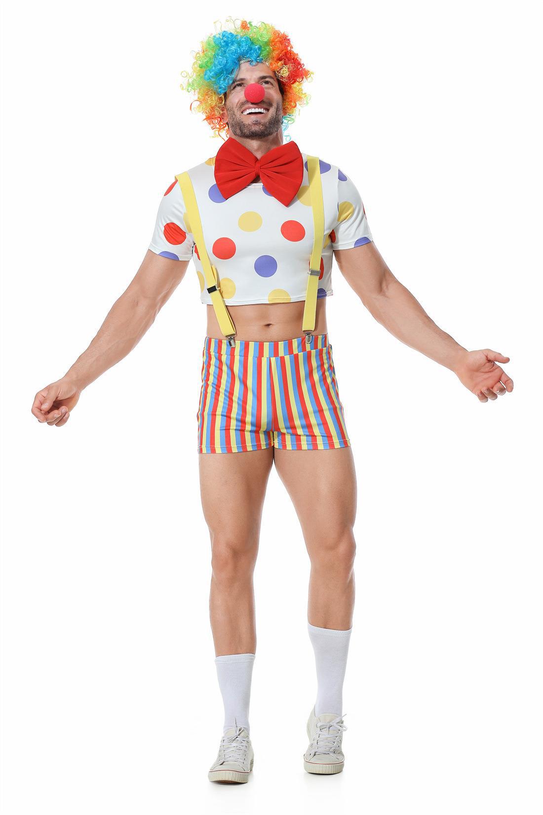 Men's Clown Costume and Accessories | Costume Set