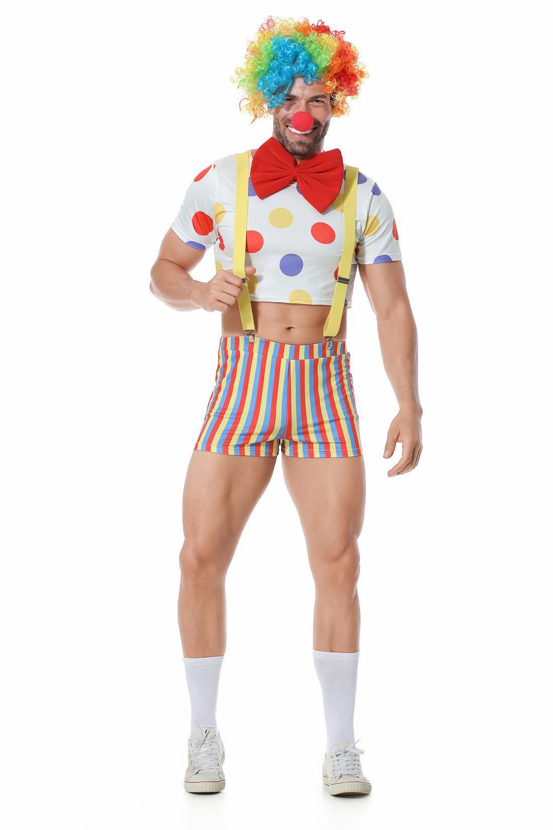 Men's Clown Costume and Accessories | Costume Set