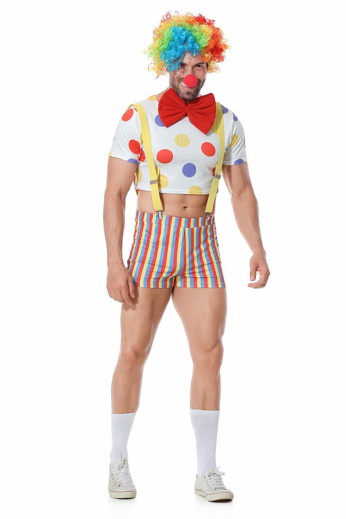 Men's Clown Costume and Accessories | Costume Set