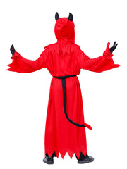 Kids' Hooded Devil Costume