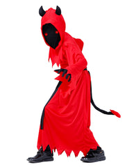 Kids' Hooded Devil Costume