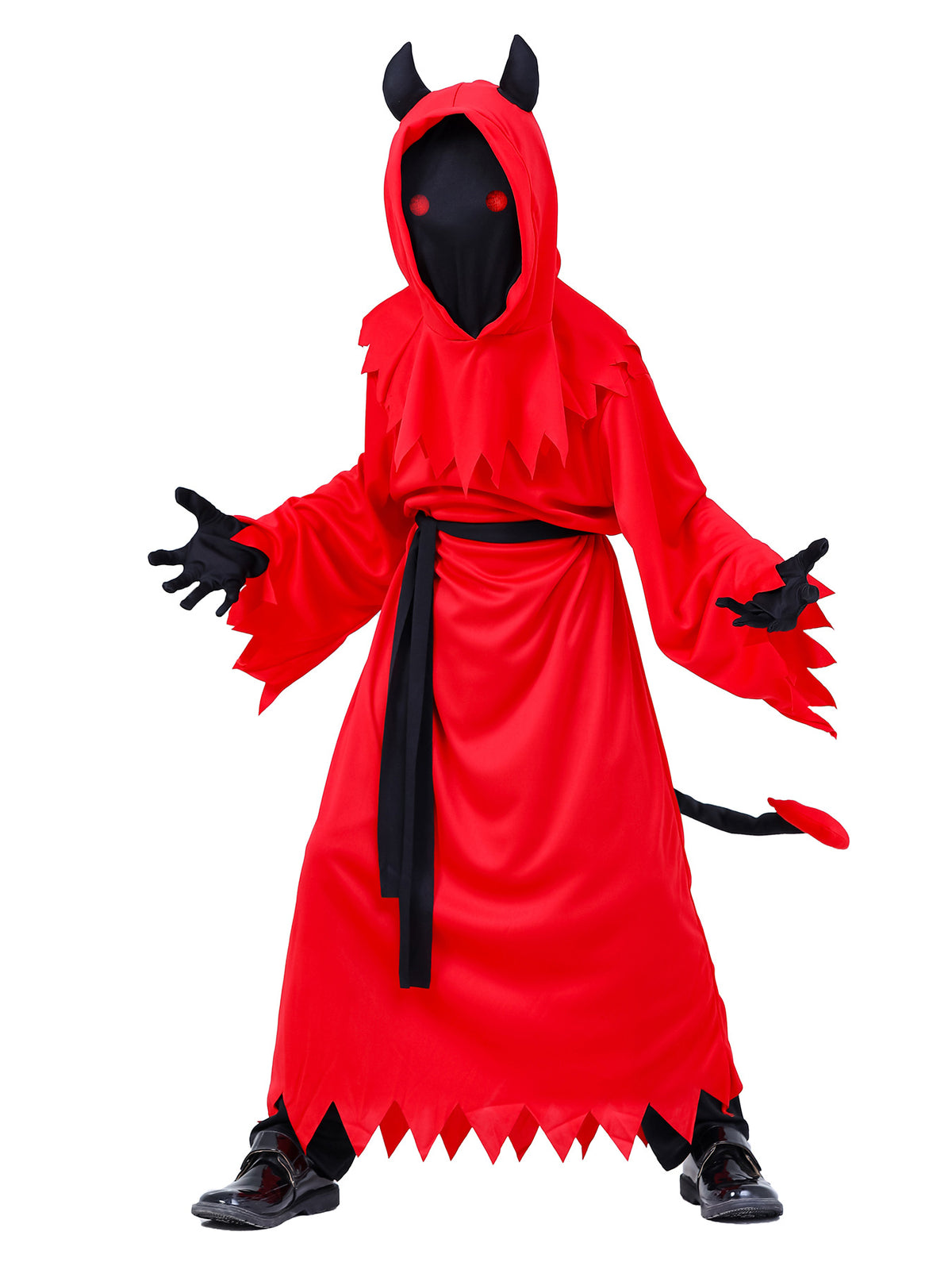 Kids' Hooded Devil Costume