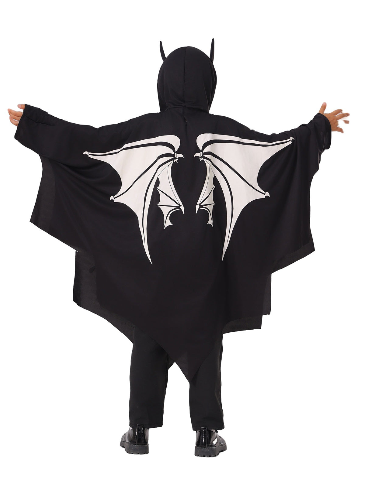 Kids' Glow Skeleton Bat Cape