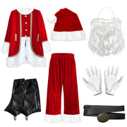 Classic Santa Costume Set | 7-Piece Set