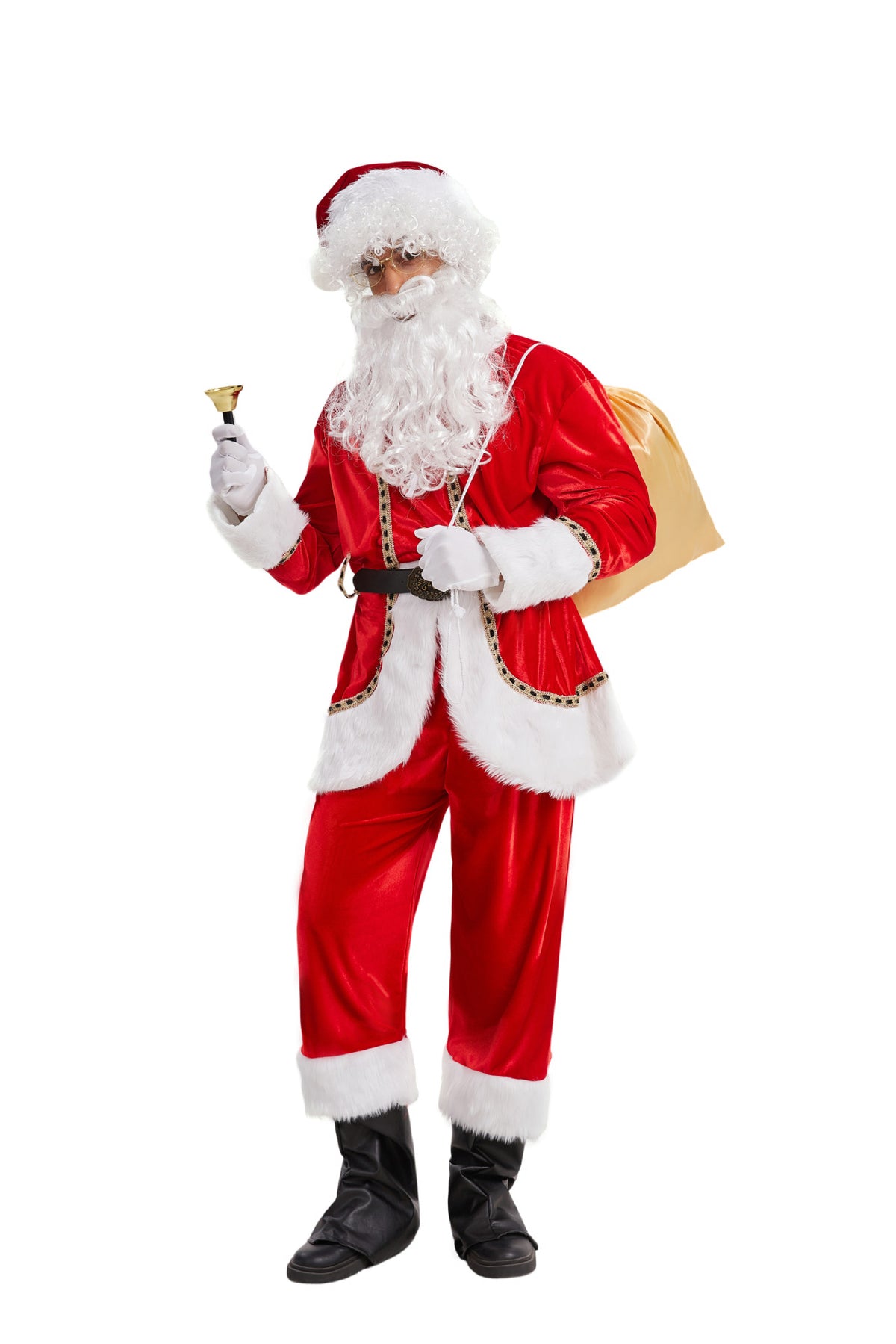 Classic Santa Costume Set | Red